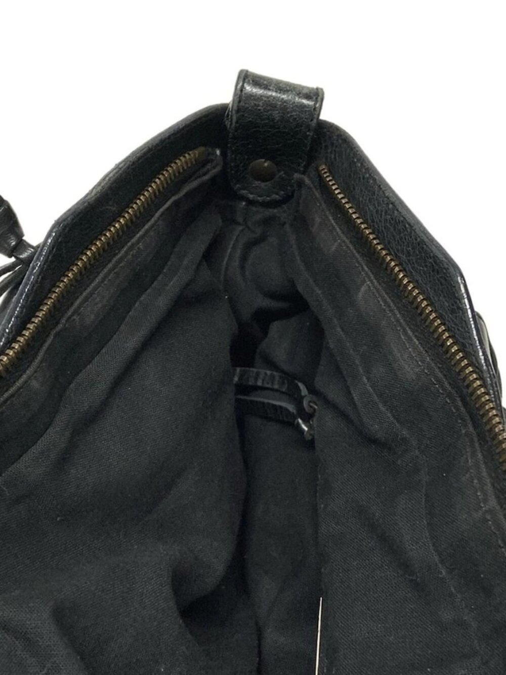 BALENCIAGA The First 103208 Black Leather Handbag - Picture 10 of 15